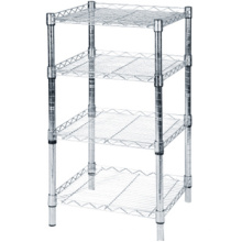 Wholesale good quality wire bathroom shelves wall wire shelving